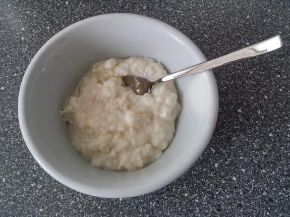 Milchreis nach Holzfällerart