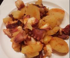 Pulpo(Tintenfisch)a la Gallega