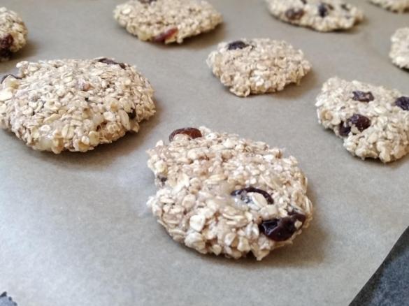 Haferflocken-Bananen-Kekse