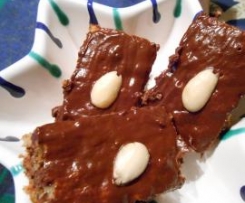 Schokoladenbrot für den Plätzchenteller