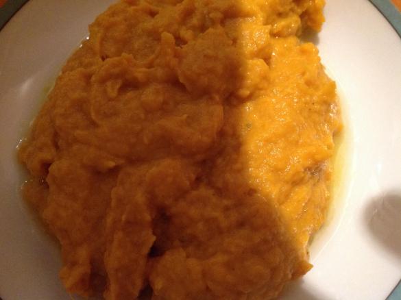 Süßkartoffel-Stampf