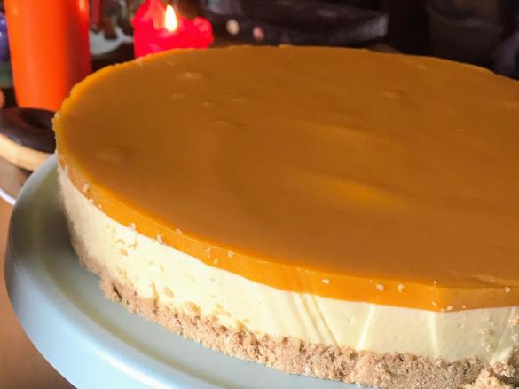 Mango-Frischkäsetorte, ohne backen