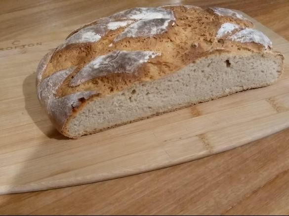 Roggen-Brot mit Joghurt