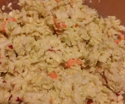 Chinakohl-Karotten-Apfelsalat