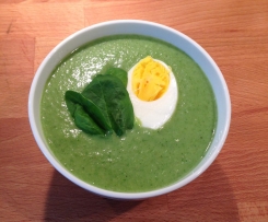 Lauch-Spinat-Cremesuppe