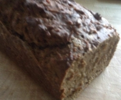 Grünkernvollkornbrot mit Quark 