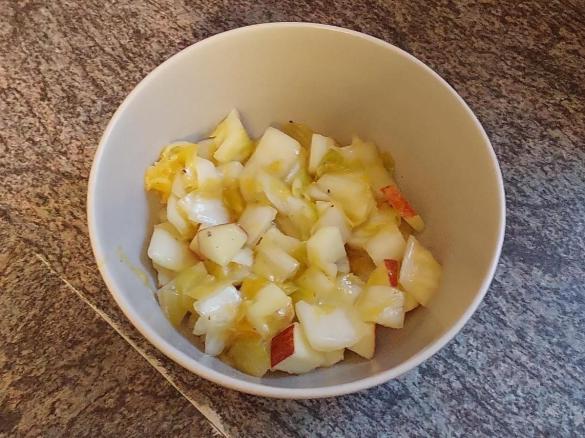 Chicoree - Apfel - Orangensalat