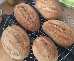 Schnelle Sonntagsbrötchen