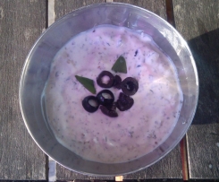 Oliven-Frischkäse-Dip