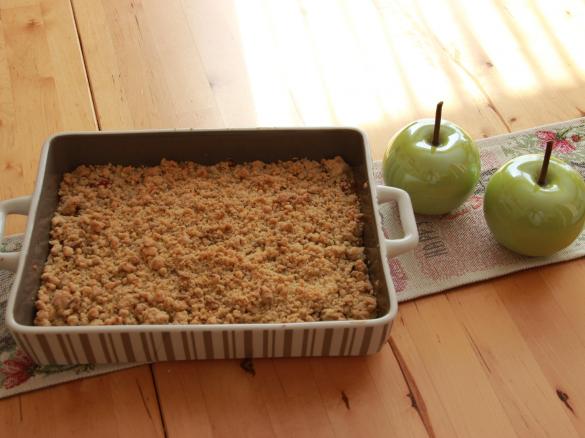 APFEL CRUMBLE - NUSSFREI ohne Milch