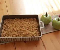 APFEL CRUMBLE - NUSSFREI ohne Milch