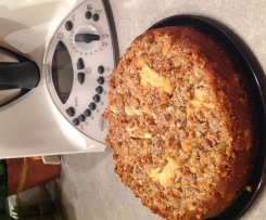 Apfelkuchen mit Mandelkruste