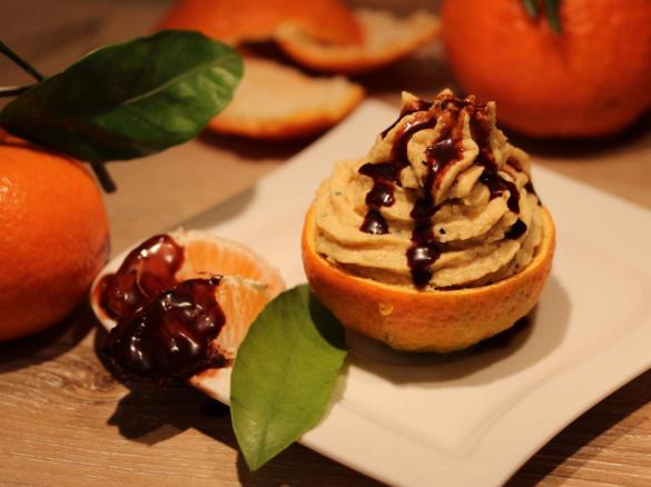 Mandarinen - Maracuja-Mousse