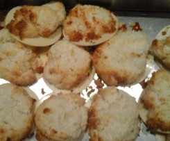 vegan Kokosmakronen 4 Zutaten