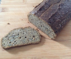 Gesundes Körnerbrot -glutenfrei, paleo, basisch