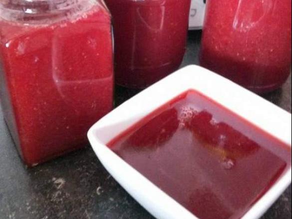 Erdbeer-Kirsch-Marmelade