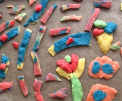 Plätzchen kneten bei Regenwetter