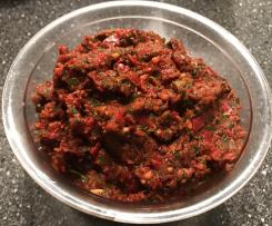 ACILI EZME - SCHARFE TÜRKISCHE GEWÜRZPASTE