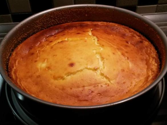 schneller Käsekuchen ohne Boden