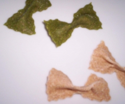 Variation von Dinkel-Vollkorn Nudeln "spinaci"