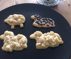 Osterlämmchen mit Streusel