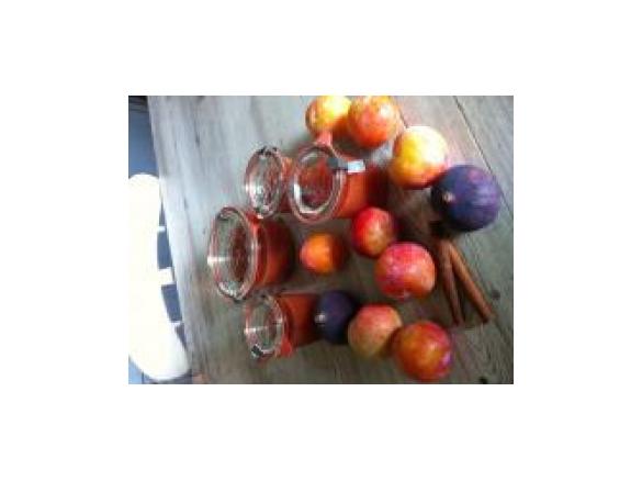 Pflaume-Feige-Nektarine-Zimtmarmelade