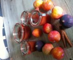 Pflaume-Feige-Nektarine-Zimtmarmelade