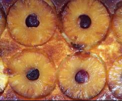 Karamelisierter Ananaskuchen