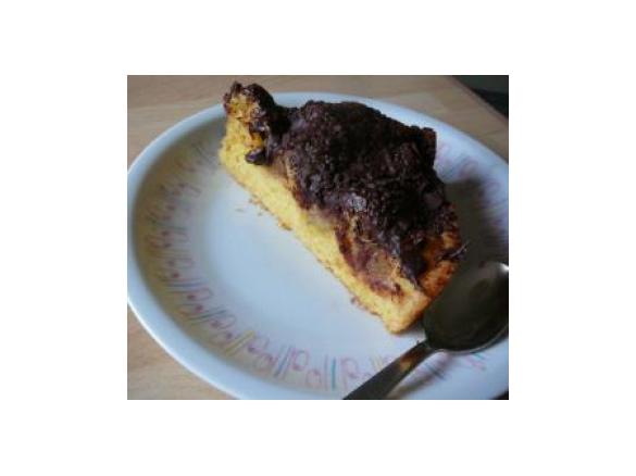 Eierlikörkuchen mit Rhabarber