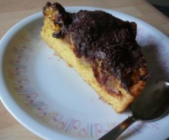 Eierlikörkuchen mit Rhabarber