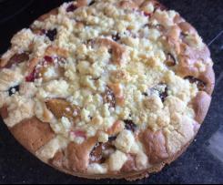 Zwetschgenkuchen mit Streusel