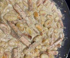 Hähnchen in Senfsoße