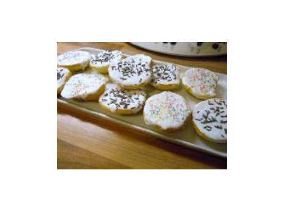 Variation von Amerikaner mit Dinkel und Buttermilch