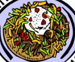 Nudeln mit Räucherlachs Tomate und Rucola