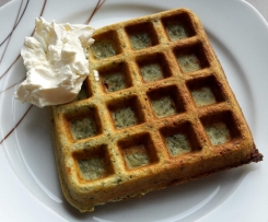 Käse-Spinat-Waffeln