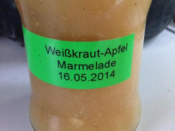 Weißkraut-Apfel-Marmelade