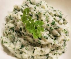 Low Carb Blumenkohl-Spinat Püree