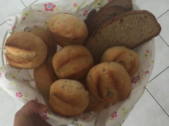 Brötchen für das Sonntagsfrühstück