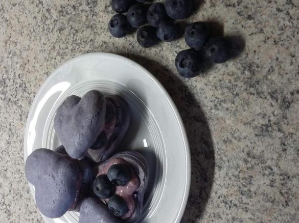 Heidelbeer-Maccarons 