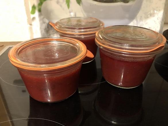 Zwetschgenkompott - Pflaumenkompott