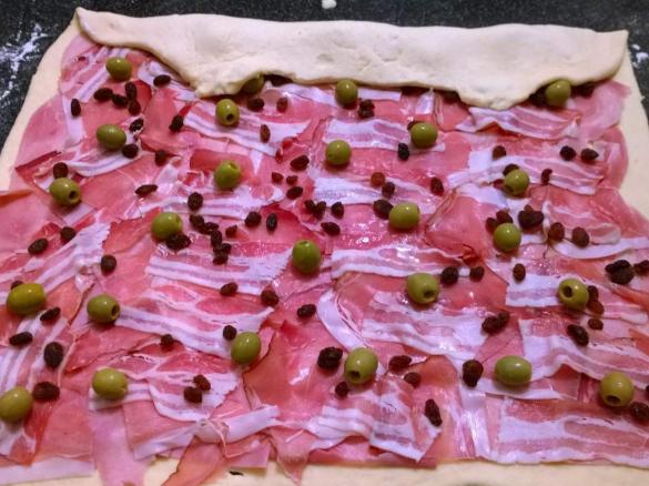 Schinkenbrot aus Venezuela (Pan de jamón)