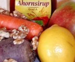 Rote Bete - Apfel - Möhren - Rohkost, süß