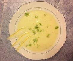 Kartoffel-Fenchel-Suppe mit Birnen