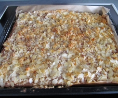 Apfel-schoko-Mandelkuchen, supersaftig