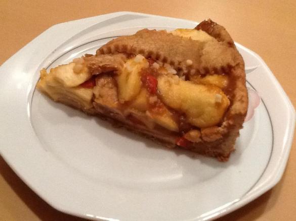 Variation Gedeckter Apfelkuchen