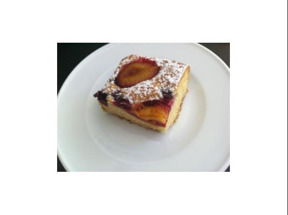 Odenwälder Unterleibskuchen / Zwetschgenkuchen mit Heidelbeeren