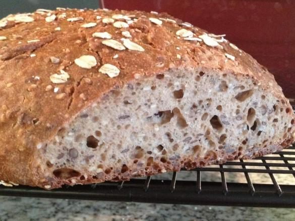 Dinkel-Buchweizen-Vollwertbrot (low fat)