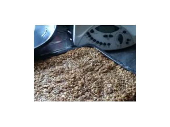 Bienenstich nicht gefüllt - vom Backblech