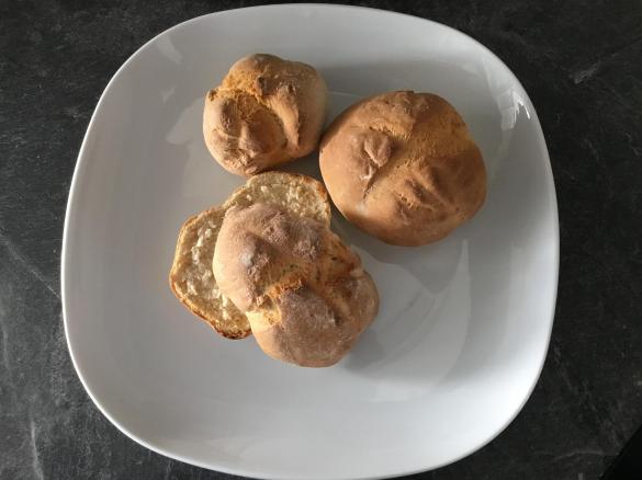 Schnelle Frühstücksbrötchen
