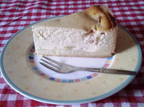 Rhabarberkuchen, Käsekuchen
